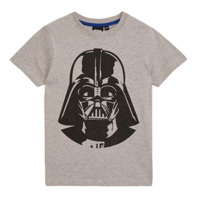 Star Wars Boys' grey 'Darth Vader' print t-shirt